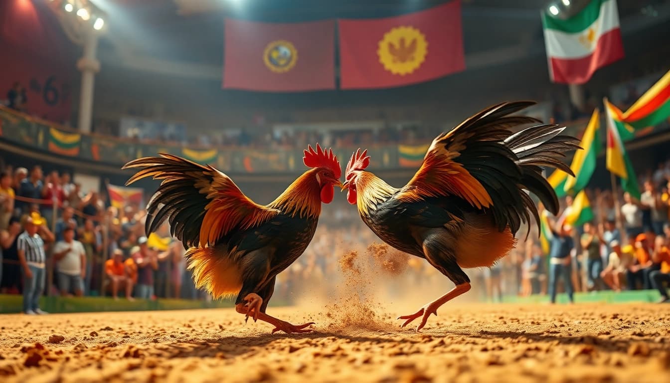 Experience the intensity of sabong67.ac, where live cockfights ignite passion and excitement in a vibrant arena.