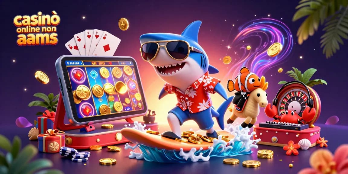 Experience thrilling action at casinò online non aams with vibrant characters and dynamic casino elements.