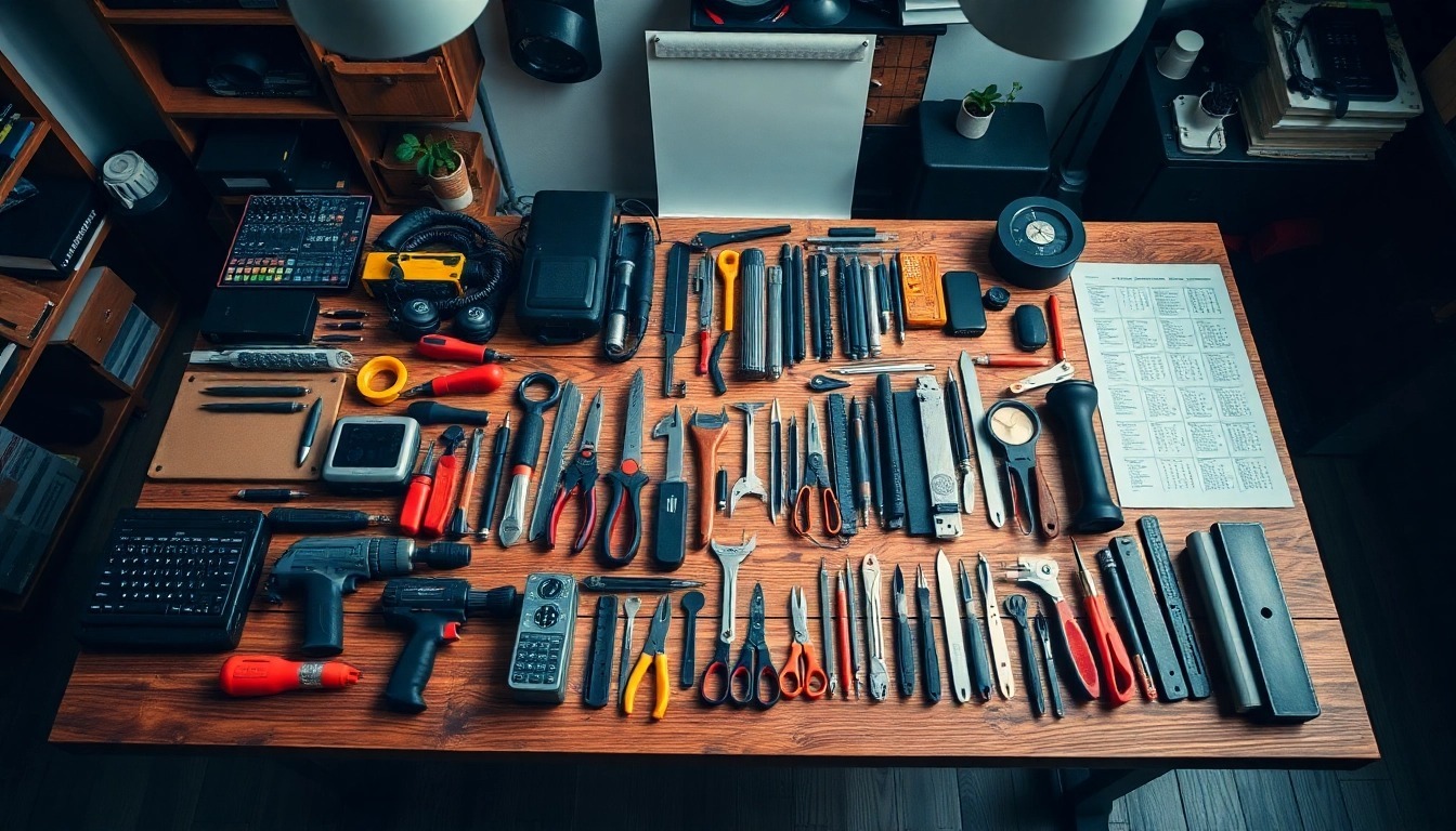 Officina completa con prodotti selezionati dal catalogo DeWalt