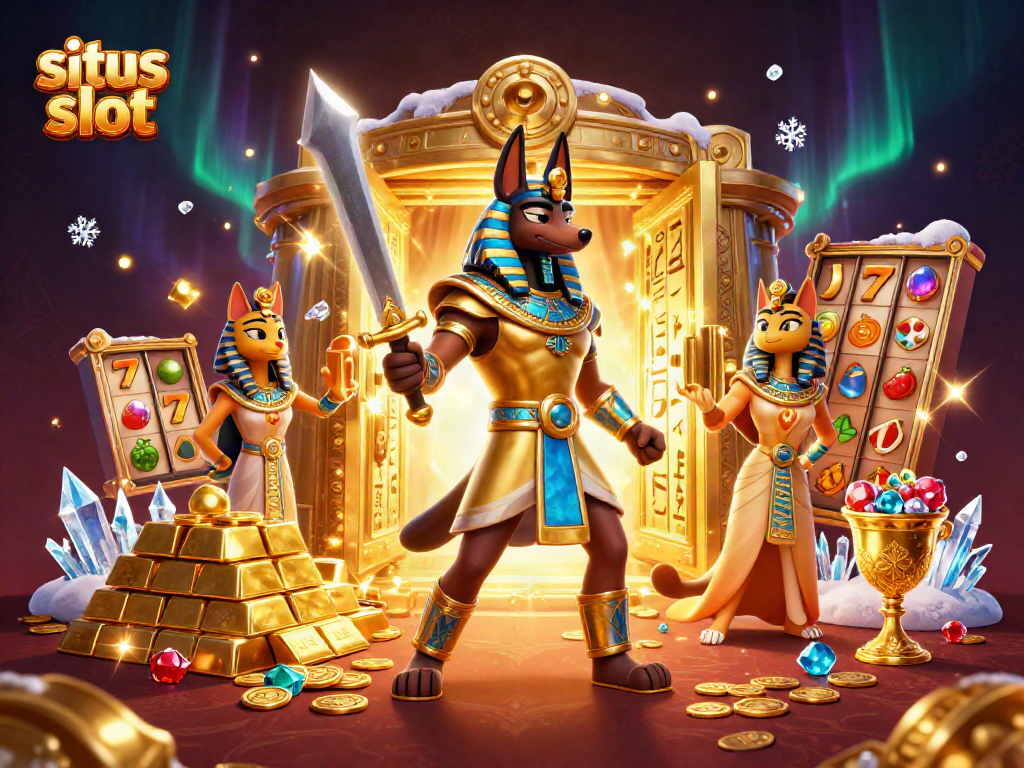 Experience the excitement of situs slot with a vivid display of ancient warriors and treasures
