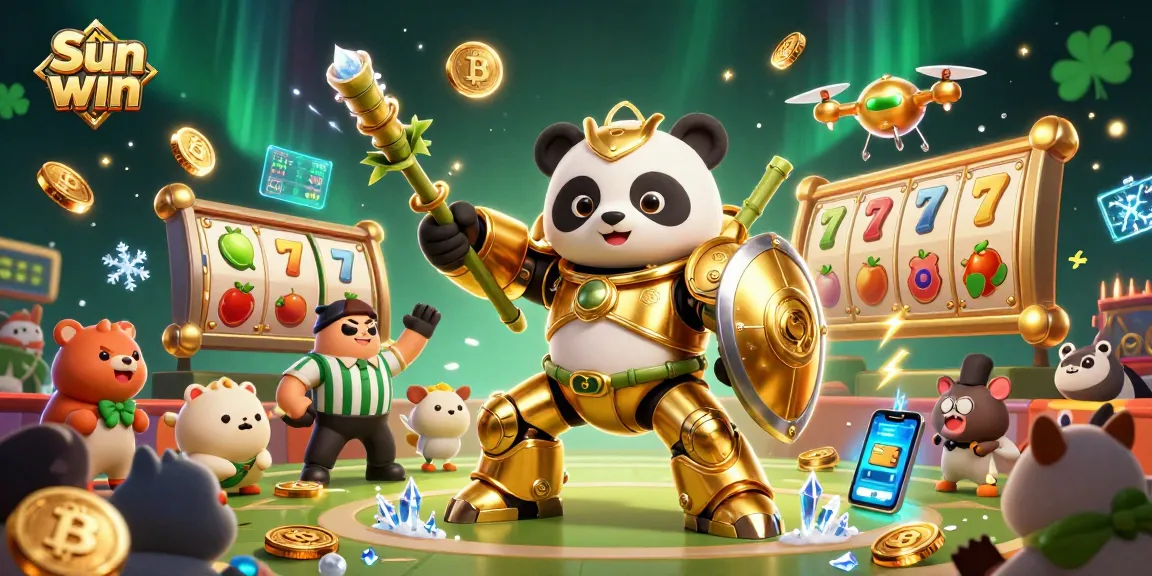 Win big with Sun win at the vibrant casino arena filled with animated excitement and gold coins!