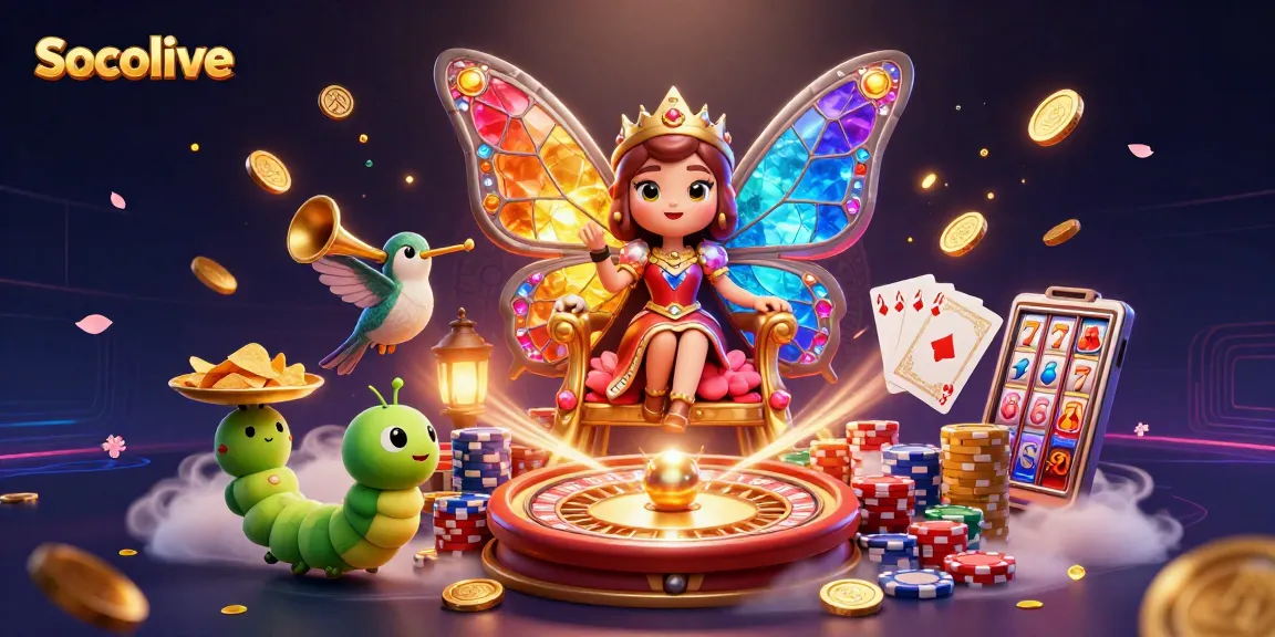Socolive offers a thrilling sports betting experience with colorful visual elements and engaging characters.