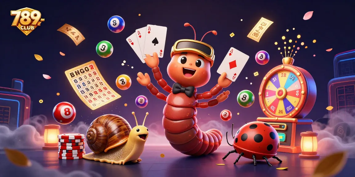 Enhance your game with 789CLUB as a vibrant scene filled with exciting casino elements.